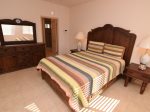 Mountain side vacation rental el dorado ranch - full size bed master bedroom 